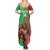 Custom Wales Rugby 2025 Summer Maxi Dress Go Welsh Dragon Sporty Style