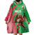 Custom Wales Rugby 2025 Wearable Blanket Hoodie Go Welsh Dragon Sporty Style