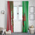 Custom Wales Rugby 2025 Window Curtain Go Welsh Dragon Sporty Style