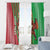 Custom Wales Rugby 2025 Window Curtain Go Welsh Dragon Sporty Style