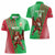 Custom Wales Rugby 2025 Women Polo Shirt Go Welsh Dragon Sporty Style