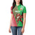 Custom Wales Rugby 2025 Women Polo Shirt Go Welsh Dragon Sporty Style