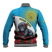 Personalized Rwanda Baby Gorilla Baseball Jacket Kwita Izina 2025 - Wonder Print Shop