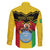 Personalised Mali Family Matching Long Sleeve Bodycon Dress and Hawaiian Shirt Vulture With Coat Of Arms Bogolan Pattern