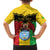 Personalised Mali Family Matching Puletasi and Hawaiian Shirt Vulture With Coat Of Arms Bogolan Pattern