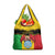 Personalised Mali Grocery Bag Vulture With Coat Of Arms Bogolan Pattern