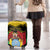 Personalised Mali Luggage Cover Vulture With Coat Of Arms Bogolan Pattern - Wonder Print Shop