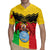 Personalised Mali Rugby Jersey Vulture With Coat Of Arms Bogolan Pattern - Wonder Print Shop