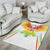 Custom Mali Football Area Rug Go Les Aigles White Color