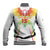 Custom Mali Football Baseball Jacket Go Les Aigles White Color