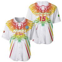 White football baseball jersey set: front eagle print and back 'YOUR TEXT' 15