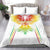 Custom Mali Football Bedding Set Go Les Aigles White Color