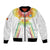 Custom Mali Football Bomber Jacket Go Les Aigles White Color