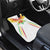 Custom Mali Football Car Mats Go Les Aigles White Color