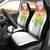 Custom Mali Football Car Seat Cover Go Les Aigles White Color