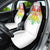 Custom Mali Football Car Seat Cover Go Les Aigles White Color