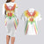 Custom Mali Football Couples Matching Long Sleeve Bodycon Dress and Hawaiian Shirt Go Les Aigles White Color