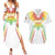 Custom Mali Football Couples Matching Summer Maxi Dress and Hawaiian Shirt Go Les Aigles White Color