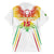 Custom Mali Football Family Matching Off Shoulder Short Dress and Hawaiian Shirt Go Les Aigles White Color