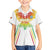 Custom Mali Football Family Matching Puletasi and Hawaiian Shirt Go Les Aigles White Color