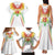 Custom Mali Football Family Matching Tank Maxi Dress and Hawaiian Shirt Go Les Aigles White Color - Wonder Print Shop