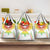 Custom Mali Football Grocery Bag Go Les Aigles White Color