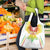 Custom Mali Football Grocery Bag Go Les Aigles White Color