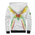 Custom Mali Football Sherpa Hoodie Go Les Aigles White Color - Wonder Print Shop