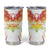 Custom Mali Football Tumbler Cup Go Les Aigles White Color - Wonder Print Shop