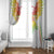 Custom Mali Football Window Curtain Go Les Aigles White Color - Wonder Print Shop