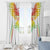 Custom Mali Football Window Curtain Go Les Aigles White Color - Wonder Print Shop