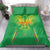 Custom Mali Football Bedding Set Go Les Aigles Green Color