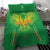 Custom Mali Football Bedding Set Go Les Aigles Green Color