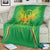 Custom Mali Football Blanket Go Les Aigles Green Color