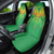 Custom Mali Football Car Seat Cover Go Les Aigles Green Color