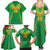 Custom Mali Football Family Matching Summer Maxi Dress and Hawaiian Shirt Go Les Aigles Green Color - Wonder Print Shop