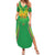 Custom Mali Football Family Matching Summer Maxi Dress and Hawaiian Shirt Go Les Aigles Green Color - Wonder Print Shop