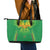 Custom Mali Football Leather Tote Bag Go Les Aigles Green Color