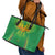 Custom Mali Football Leather Tote Bag Go Les Aigles Green Color