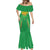 Custom Mali Football Mermaid Dress Go Les Aigles Green Color - Wonder Print Shop