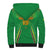 Custom Mali Football Sherpa Hoodie Go Les Aigles Green Color - Wonder Print Shop