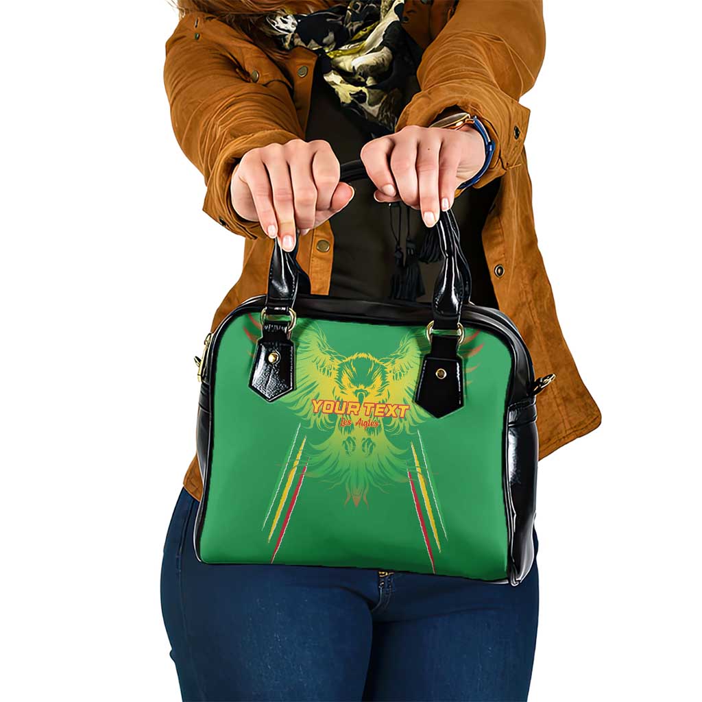 Custom Mali Football Shoulder Handbag Go Les Aigles Green Color - Wonder Print Shop