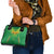 Custom Mali Football Shoulder Handbag Go Les Aigles Green Color - Wonder Print Shop