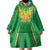 Custom Mali Football Wearable Blanket Hoodie Go Les Aigles Green Color - Wonder Print Shop