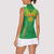 Custom Mali Football Women Sleeveless Polo Shirt Go Les Aigles Green Color - Wonder Print Shop