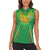 Custom Mali Football Women Sleeveless Polo Shirt Go Les Aigles Green Color - Wonder Print Shop