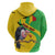 Personalised Mali Hoodie Vulture With Flag Map Bogolan Pattern - Wonder Print Shop