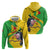 Personalised Mali Hoodie Vulture With Flag Map Bogolan Pattern - Wonder Print Shop