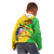 Personalised Mali Kid Hoodie Vulture With Flag Map Bogolan Pattern - Wonder Print Shop