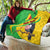 Personalised Mali Quilt Vulture With Flag Map Bogolan Pattern - Wonder Print Shop